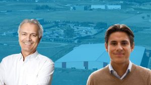 Bjorn Aspheim, CEO của Noray Seafood và Lars L Backer, COO và CFO